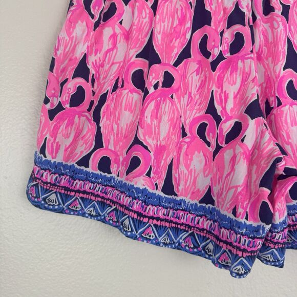 Lilly Pulitzer Flamingo Print Athletic Shorts - Picture 10 of 11